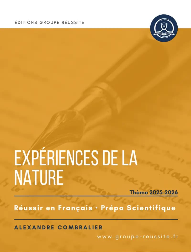Expériences de la nature — Thème 2025-2026, Alexandre Combralier
